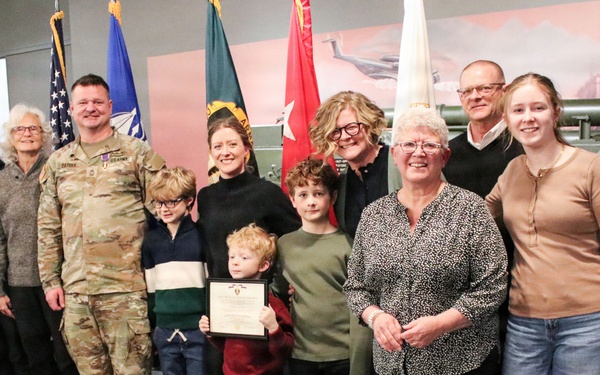 Purple Heart awarded nearly 15 years after injury during heroic act