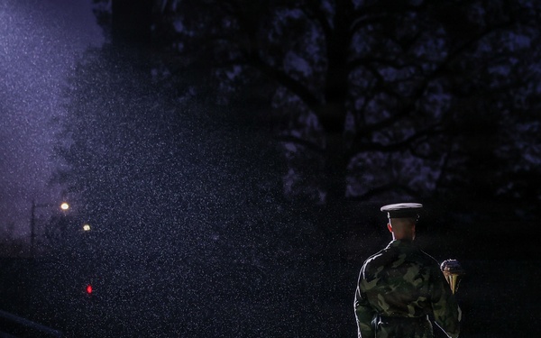 Battalion Night Drill at 8th &amp; I