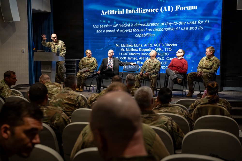 Steel Airman provides way forward during AI forum