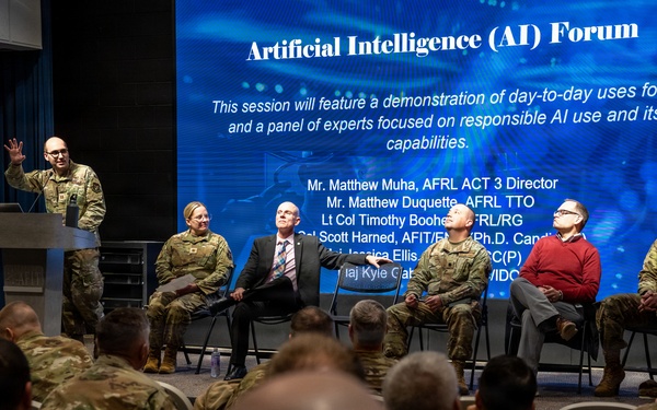 Steel Airman provides way forward during AI forum