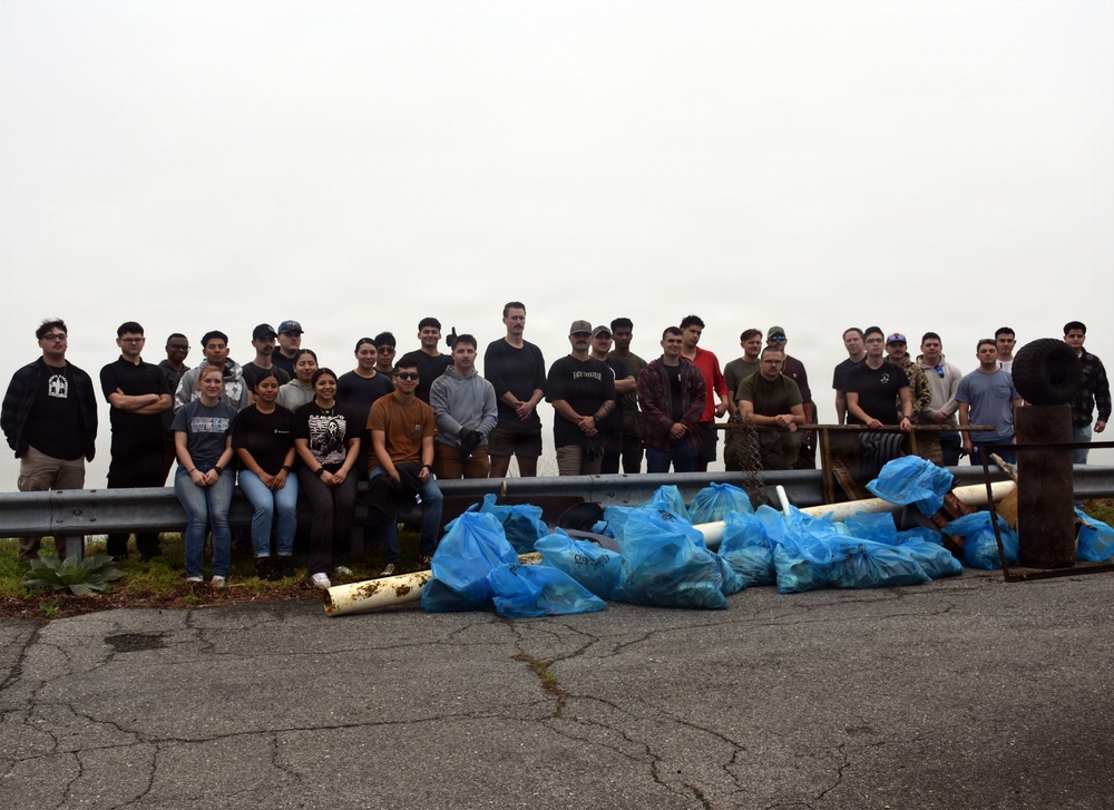 Naval Support Facility Indian Annual Beach Clean Up