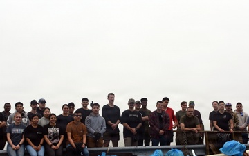 Naval Support Facility Indian Annual Beach Clean Up