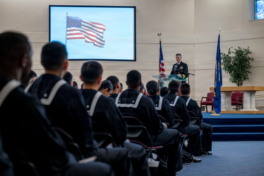Recruit Training Command Naturalization Ceremony