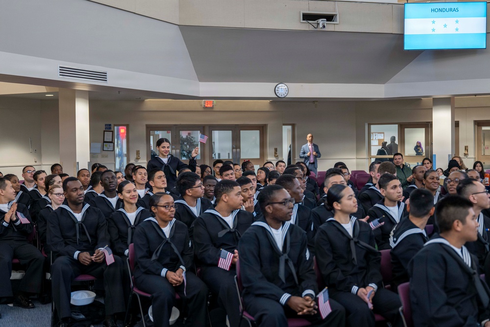 Recruit Training Command Naturalization Ceremony