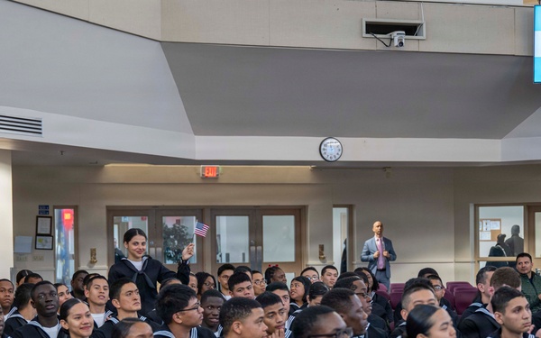 Recruit Training Command Naturalization Ceremony
