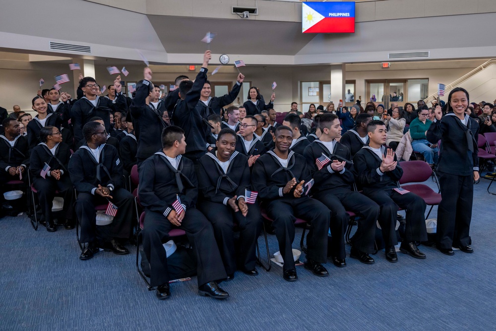 Recruit Training Command Naturalization Ceremony