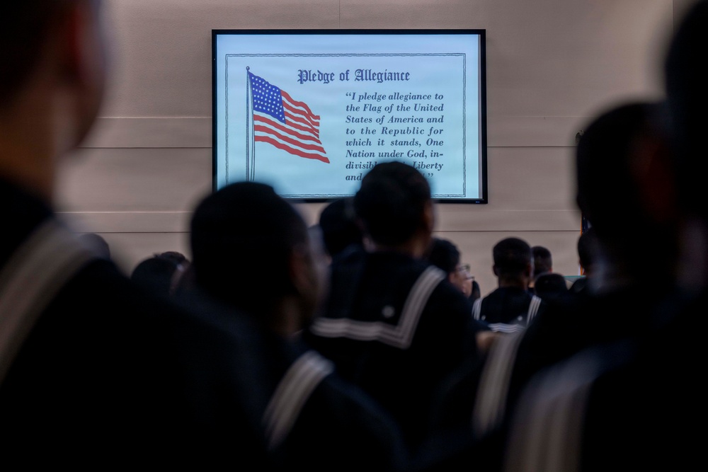 Recruit Training Command Naturalization Ceremony