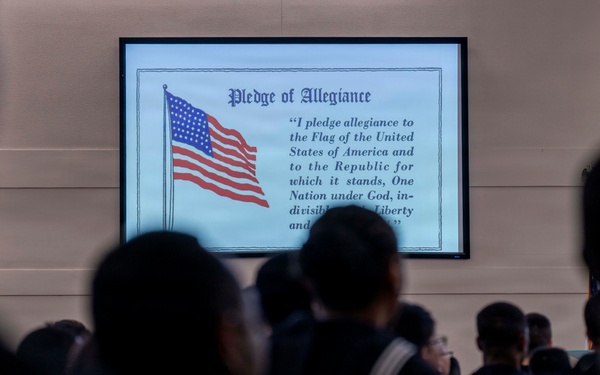 Recruit Training Command Naturalization Ceremony
