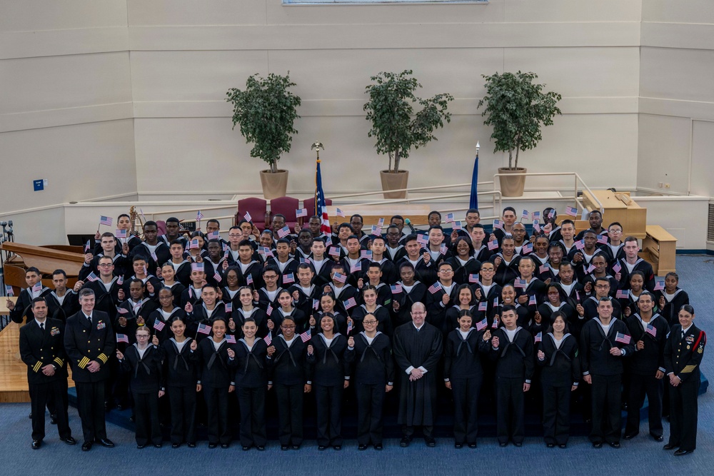 Recruit Training Command Naturalization Ceremony