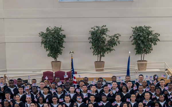 Recruit Training Command Naturalization Ceremony