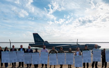 2nd Bomb Wing SAPR Proclamation Signing and 5K Color Run