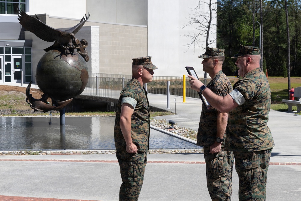 Gunnery Sgt. Philips Meritorious Promotion