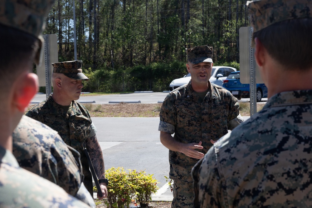 Gunnery Sgt. Philips Meritorious Promotion
