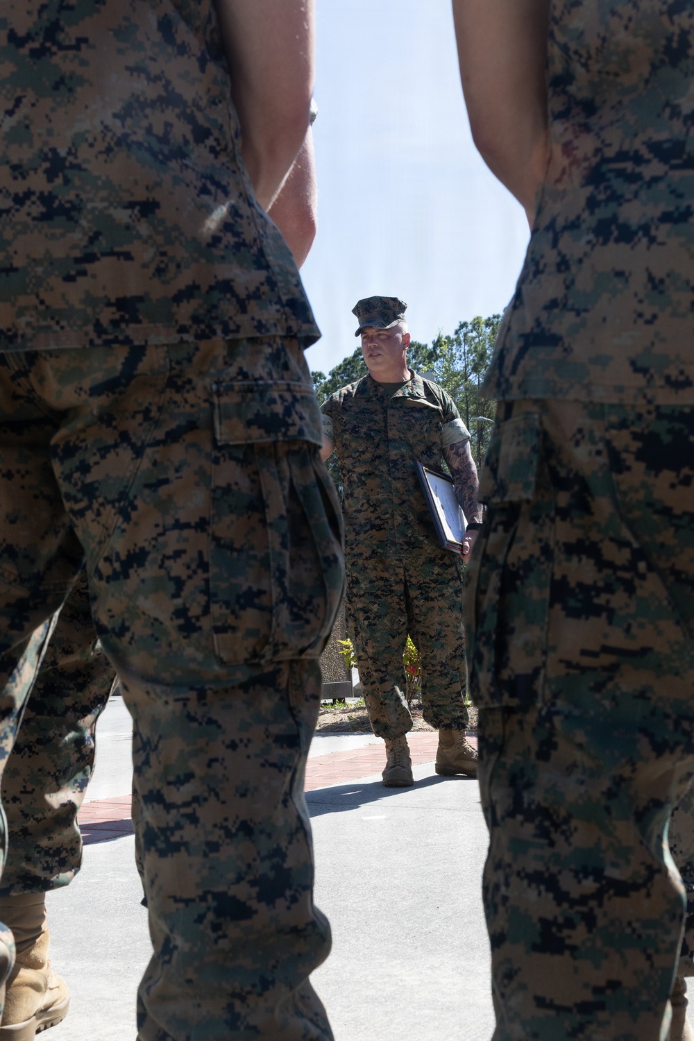 Gunnery Sgt. Philips Meritorious Promotion