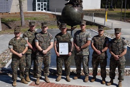 Gunnery Sgt. Philips Meritorious Promotion