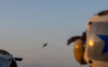 Abraham Lincoln Conducts Flight Operations