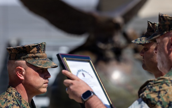 Gunnery Sgt. Philips Meritorious Promotion