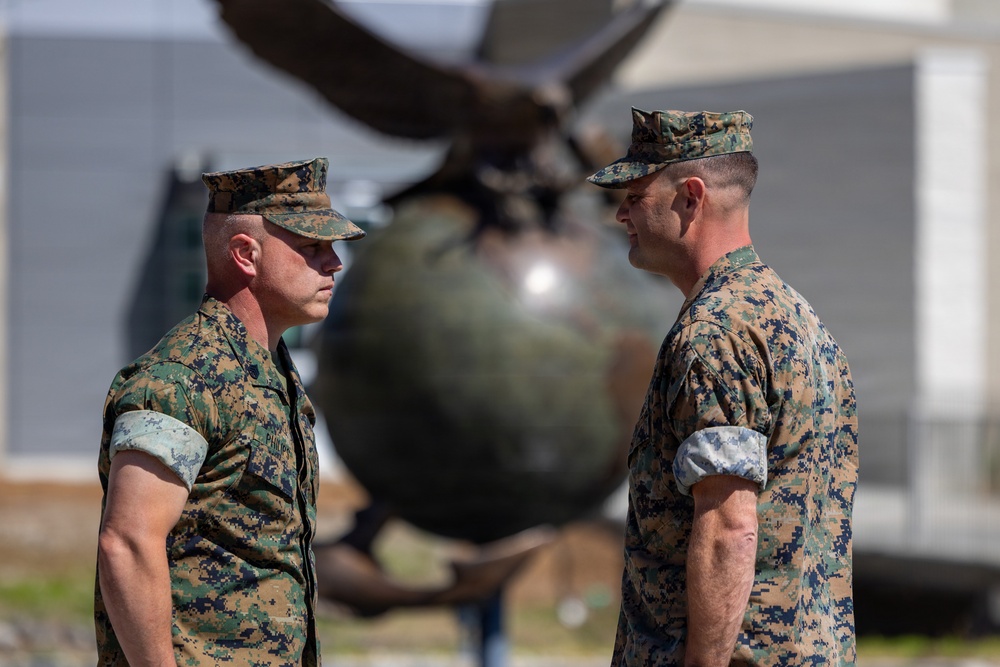 Gunnery Sgt. Philips Meritorious Promotion