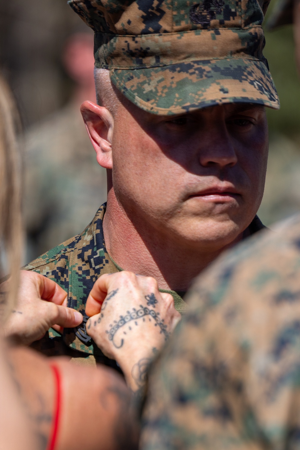 Gunnery Sgt. Philips Meritorious Promotion