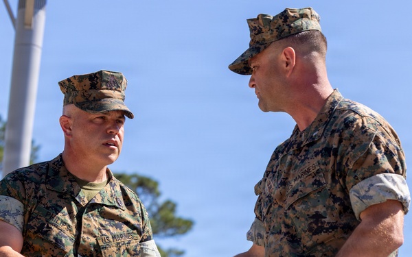 Gunnery Sgt. Philips Meritorious Promotion