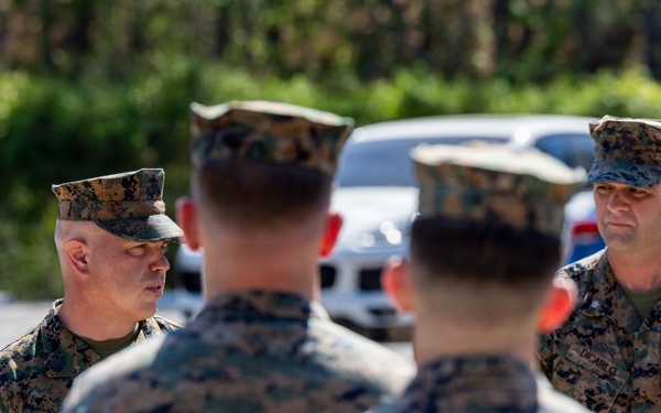 Gunnery Sgt. Philips Meritorious Promotion