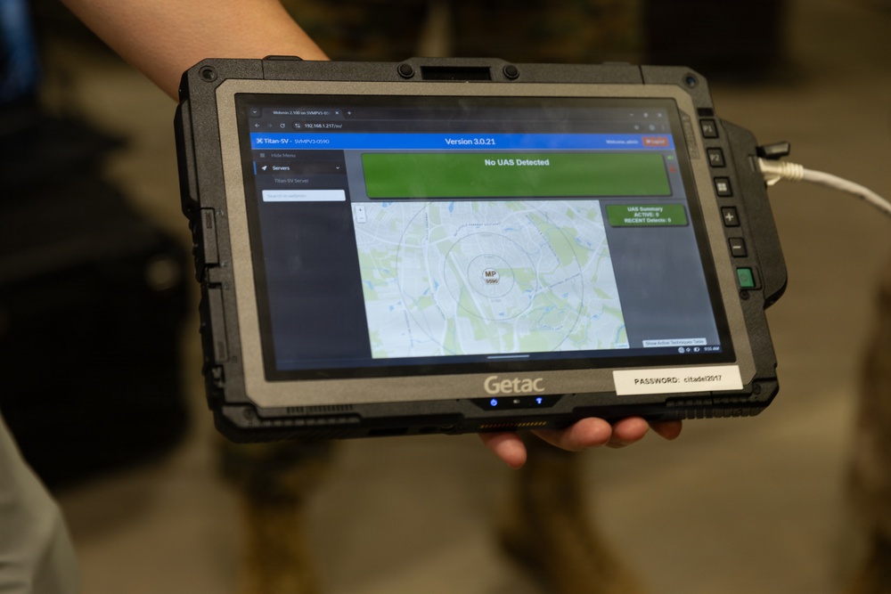 I MEF Marines Conduct C-sUAS Training with Titan-SV System