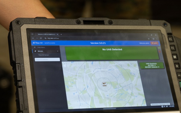I MEF Marines Conduct C-sUAS Training with Titan-SV System