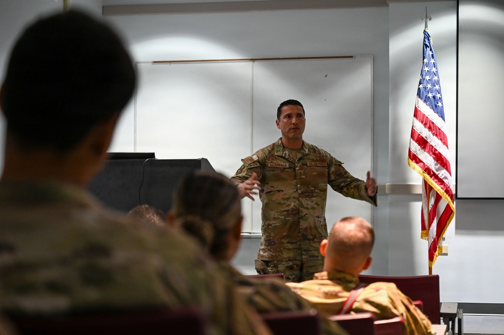 346th AEW Leadership Engages Airmen in Puerto Rico