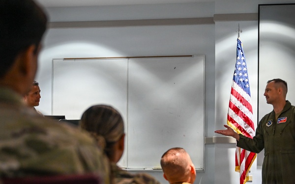346th AEW Leadership Engages Airmen in Puerto Rico
