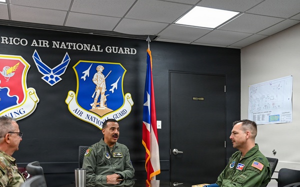 346th AEW Leadership Engages Airmen in Puerto Rico