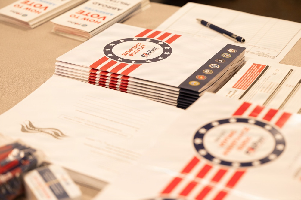 Joint Base Charleston holds Federal Voting Assistance Program