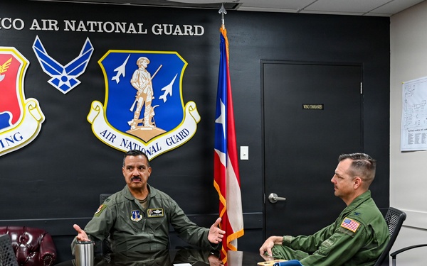 346th AEW Leadership Engages Airmen in Puerto Rico