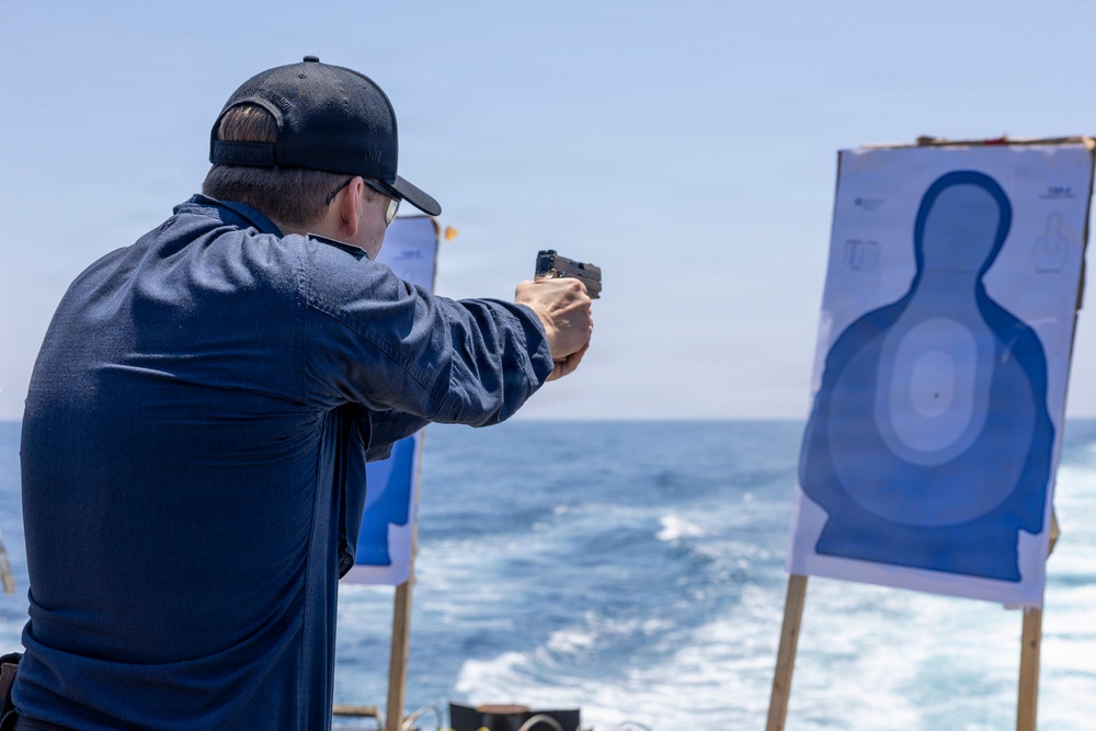 USS Stockdale conducts routine operations