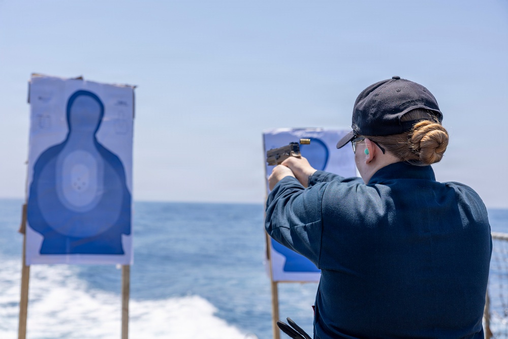 USS Stockdale conducts routine operations