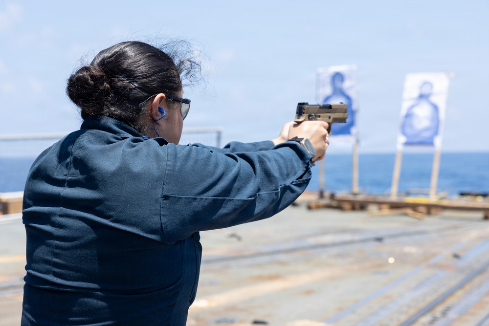 USS Stockdale conducts routine operations