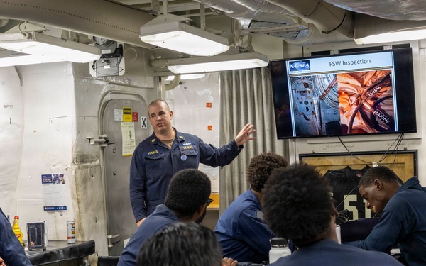 USS Stockdale conducts routine operations