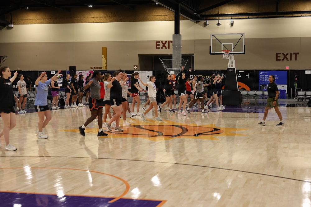 MCRC and WBCA Coaches Conduct Fit-To-Win: Morning Workout