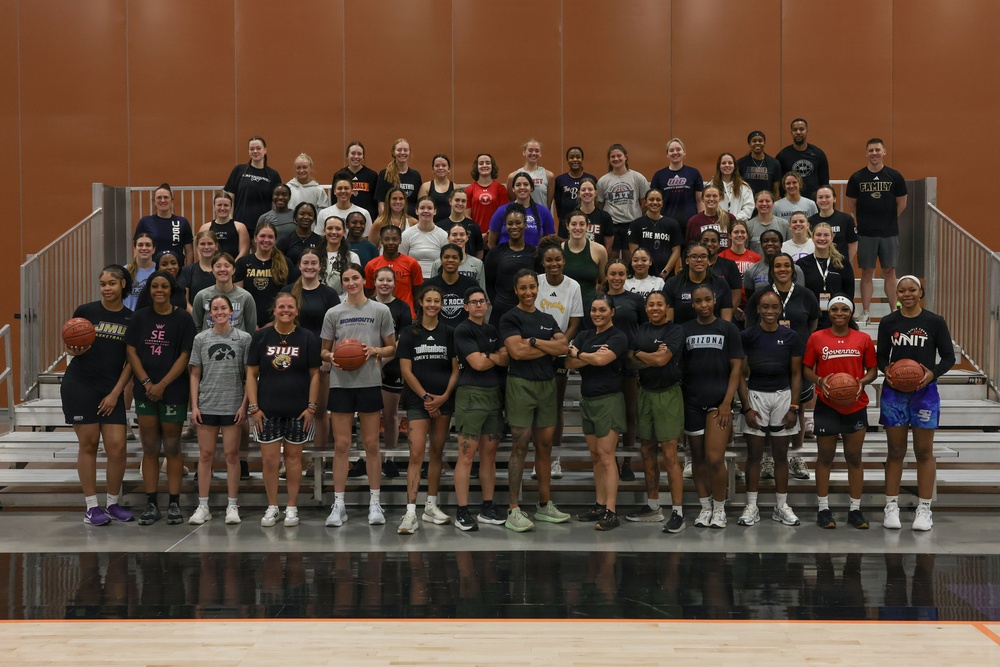 MCRC and WBCA Coaches Conduct Fit-To-Win: Morning Workout