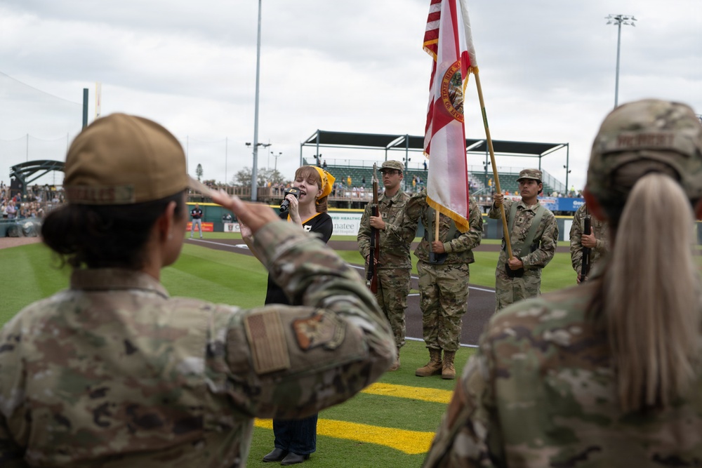 Pittsburgh Pirates host service members
