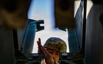 U.S. Army Soldiers conduct sustainment operations during Epic Fury