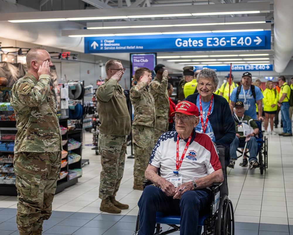 126th ARW Airmen Help Give Many Veterans a Long-Awaited Welcome Home