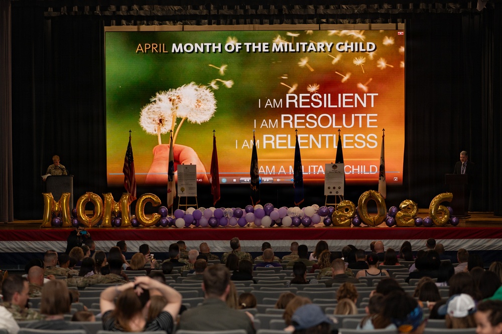 Not all heroes wear uniforms: JB MDL Month of the Military Child Proclamation Signing