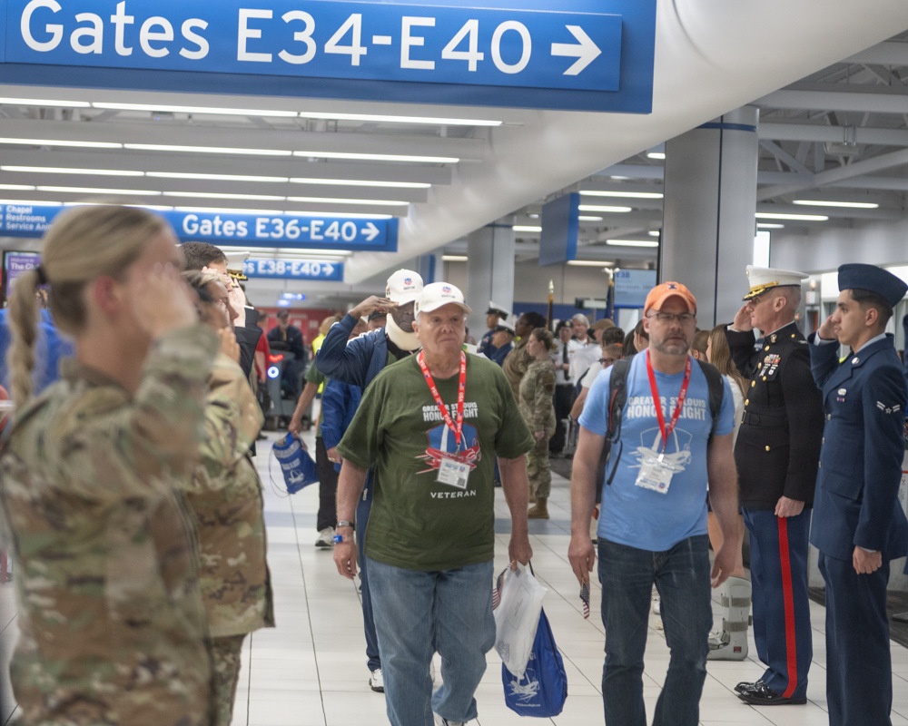 126th ARW Airmen Help Give Many Veterans a Long-Awaited Welcome Home