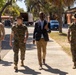 Timmy Davis visits Parris Island