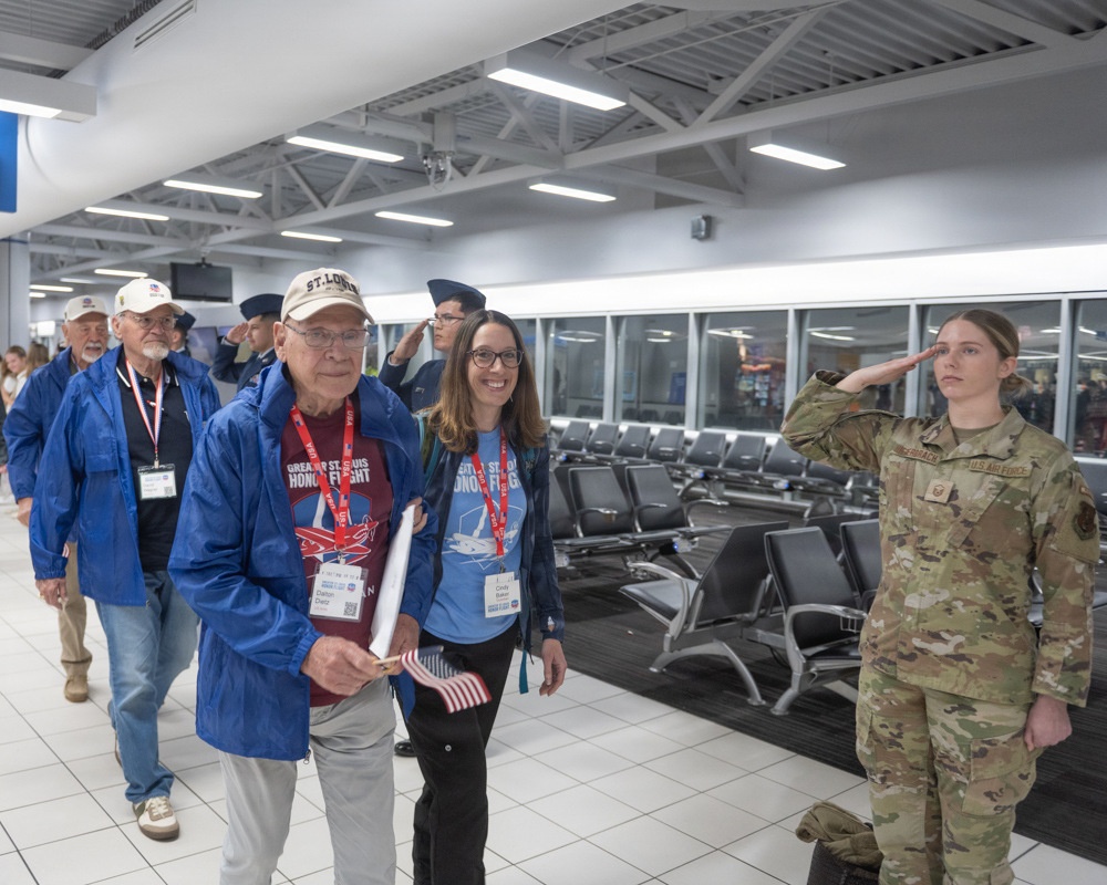 126th ARW Airmen Help Give Many Veterans a Long-Awaited Welcome Home