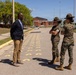 Timmy Davis visits Parris Island