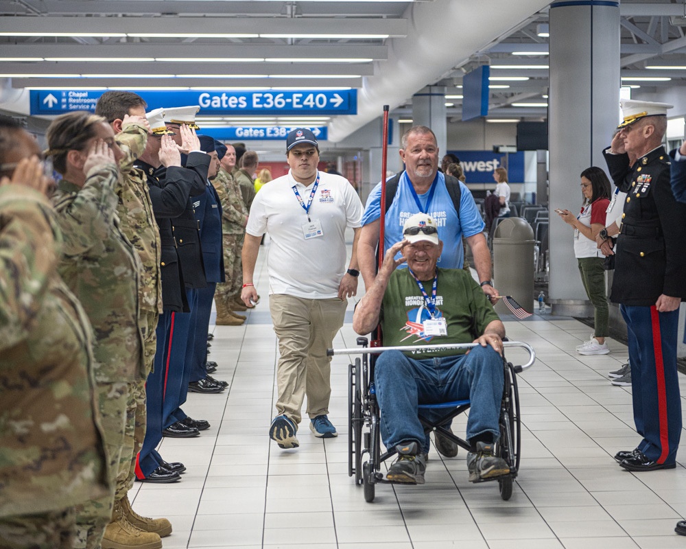 126th ARW Airmen Help Give Many Veterans a Long-Awaited Welcome Home