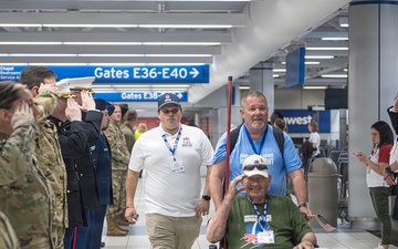 A Long Overdue Welcome Home: Airmen Honor Veterans at St. Louis Honor Flight