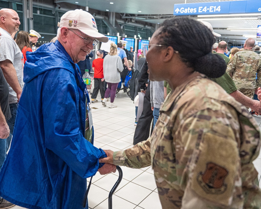 126th ARW Airmen Help Give Many Veterans a Long-Awaited Welcome Home