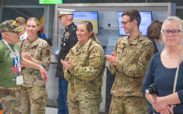 126th ARW Airmen Help Give Many Veterans a Long-Awaited Welcome Home